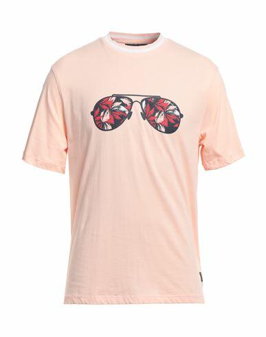 Michael Kors Mens Man T-shirt Light pink Cotton Cover