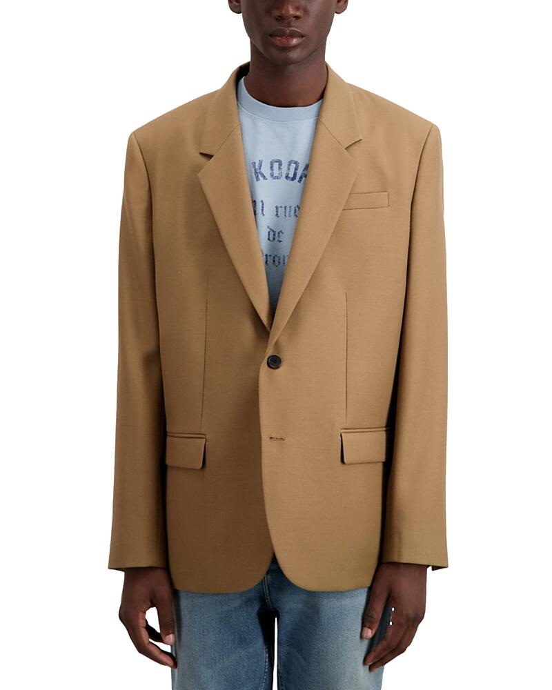 The Kooples Heavy Canvas Notch Lapel Jacket Cover