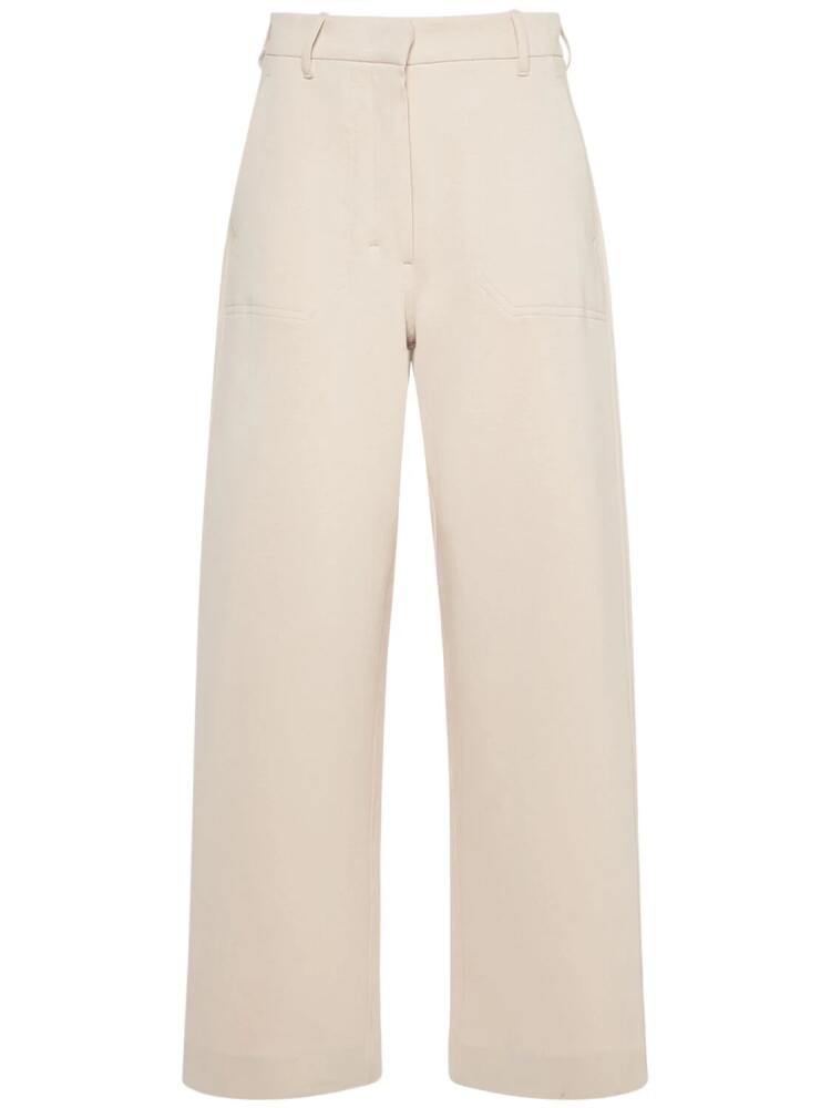 'S MAX MARA Cupola Jersey Wide Pants Cover