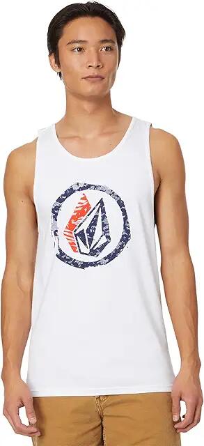 Volcom Fourther Tank (White) Men's Clothing Cover