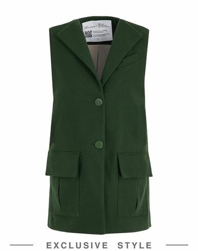 Yoox Net-a-porter For The Prince's Foundation Woman Blazer Dark green Virgin Wool Cover