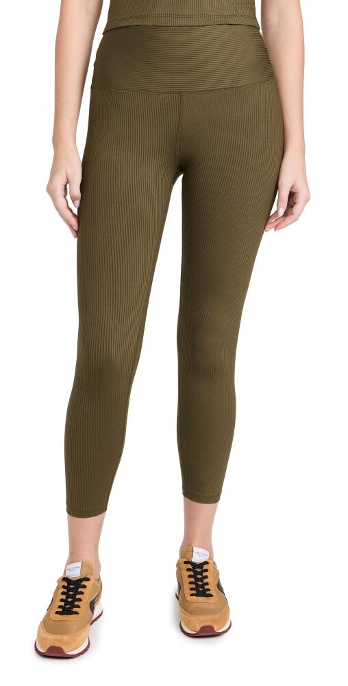 Year of Ours Ribbed 7/8 Leggings Dark Olive Cover