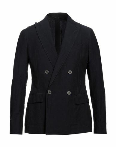 Giorgio Armani Man Blazer Midnight blue Cotton, Linen Cover