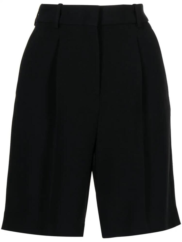 Ermanno Scervino high-waisted pleated shorts - Black Cover