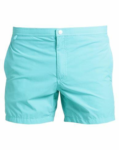 Homeward Clothes Man Swim trunks Turquoise Nylon, Elastane Cover