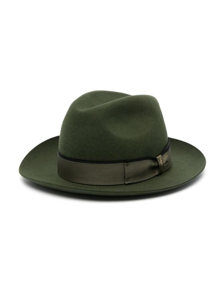 Borsalino Alessandria fedora - Green Cover