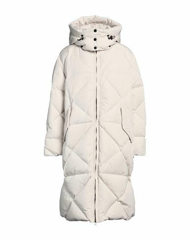 Historic Woman Puffer Ivory Polyester Cover