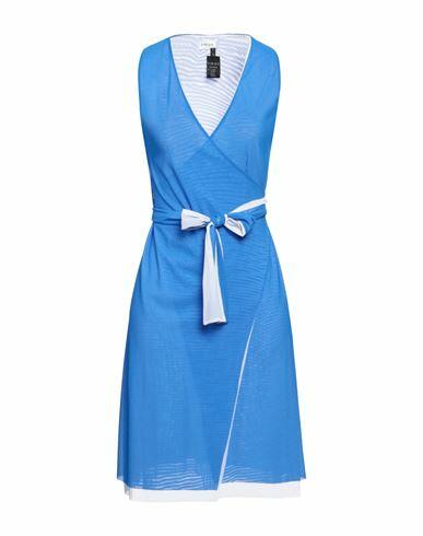 Fisico Woman Mini dress Azure Polyamide, Elastane Cover