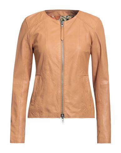 Bully Woman Jacket Camel Lambskin Cover