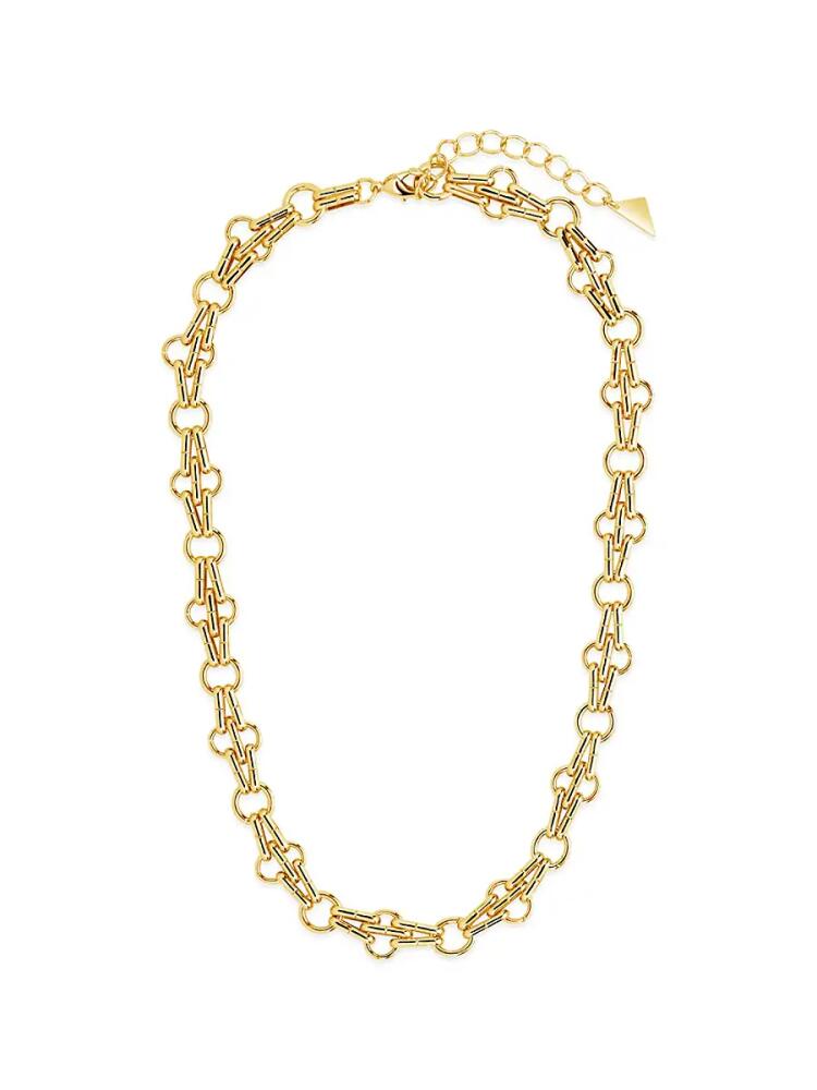 Sterling Forever Women's Asher 14K Goldplated 16" Chain Necklace Cover