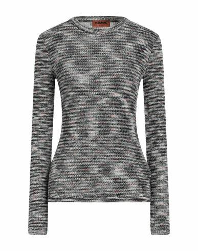 Missoni Woman Sweater Black Wool, Viscose, Polyamide Cover