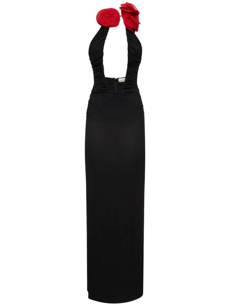 MAGDA BUTRYM Lvr Exclusive Stretch Viscose Long Dress Cover