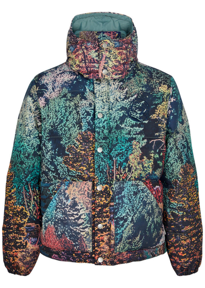 Billionaire Boys Club Wilderness Printed Quilted Cotton Jacket - Multicoloured Cover