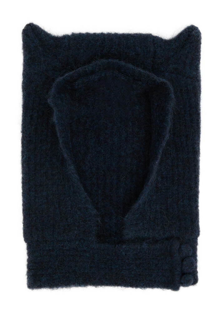 Coperni Horn Knitted Beanie - Blue Cover