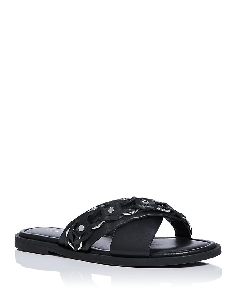 rag & bone Women's Geo Chain Crisscross Sandals Cover