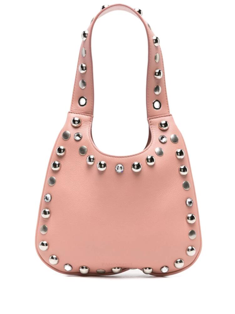 Panconesi small Diamanti saddle bag - Pink Cover