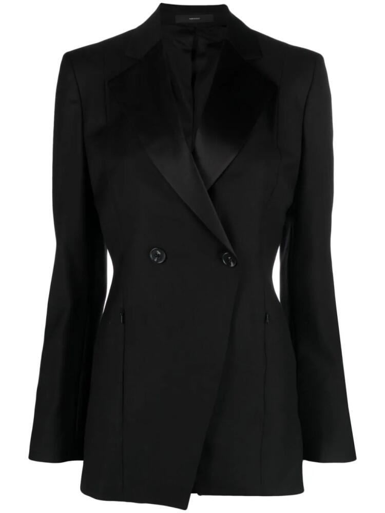 Paul Smith double-breasted wool blazer - Black Cover