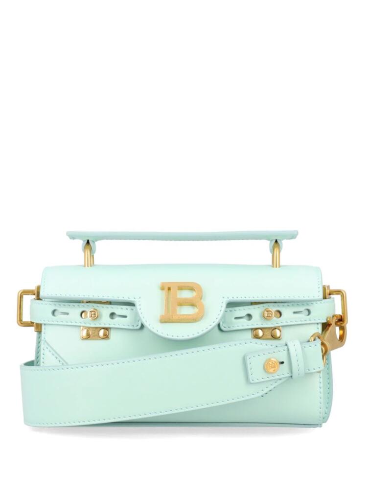 Balmain B-Buzz 19 leather bag - Blue Cover