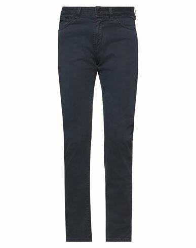 Yes Zee By Essenza Man Pants Midnight blue Cotton, Elastane Cover