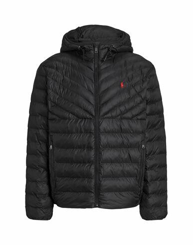 Polo Ralph Lauren Man Puffer Black Recycled nylon Cover