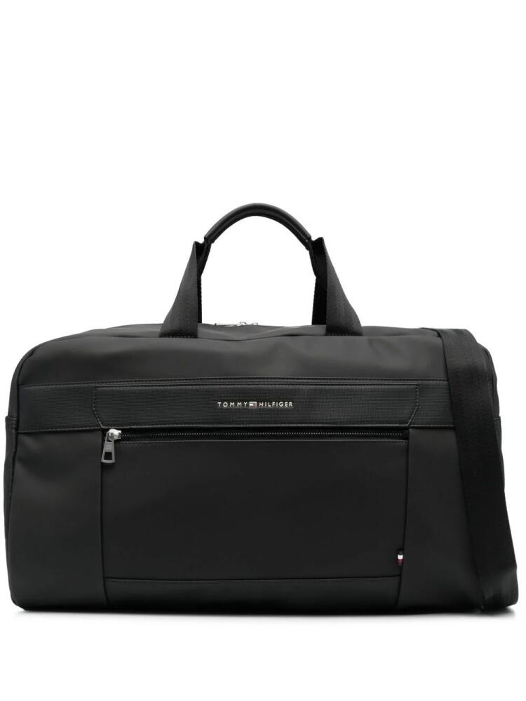 Tommy Hilfiger logo weekender bag - Black Cover