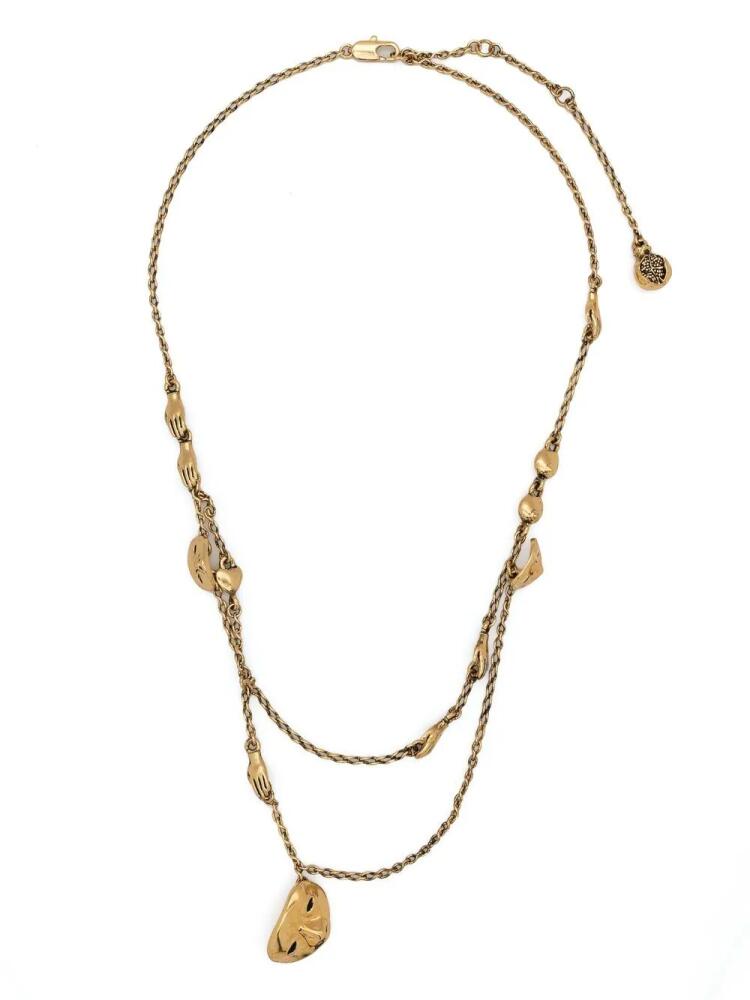 LEMAIRE Estampe chain-link necklace - Gold Cover