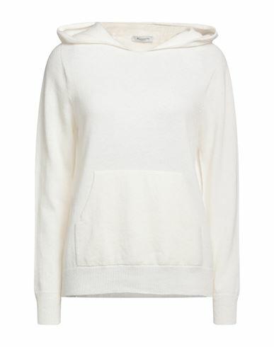 Arovescio Woman Sweater Ivory Virgin Wool, Cashmere Cover