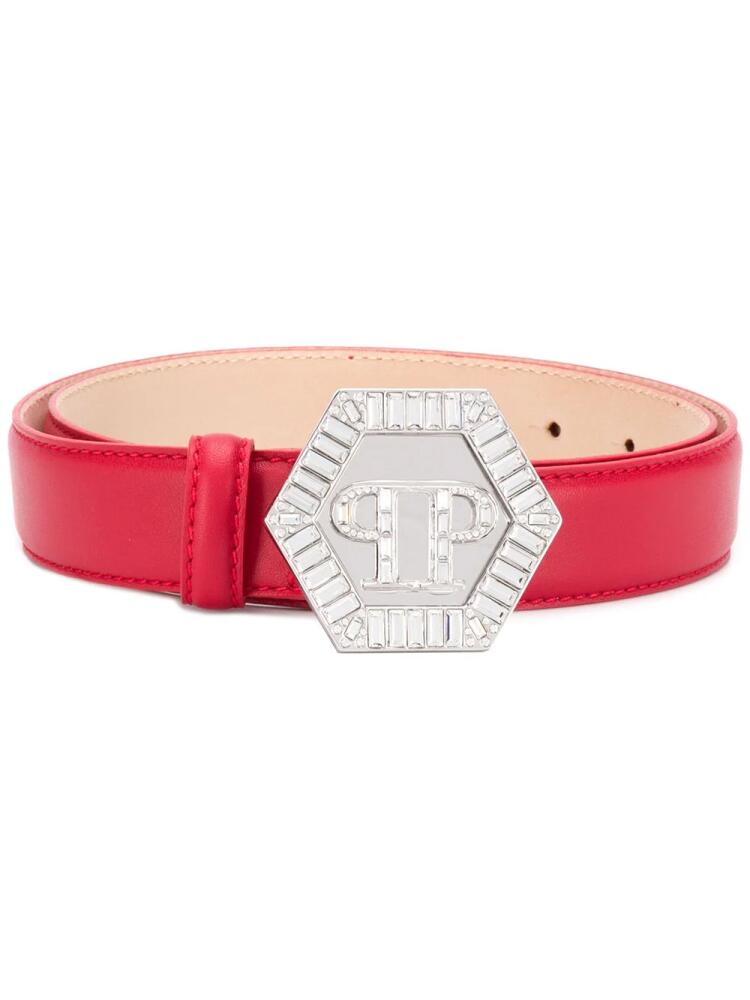 Philipp Plein Statement belt - Red Cover