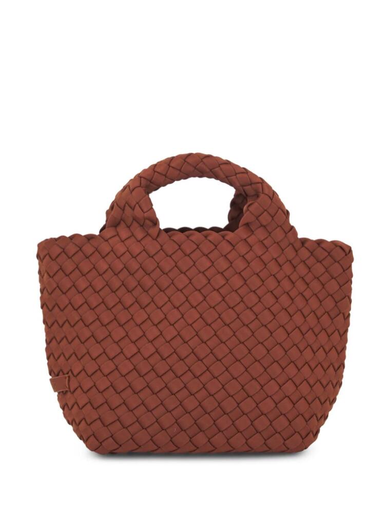 NAGHEDI interlock-weave tote bag - Brown Cover