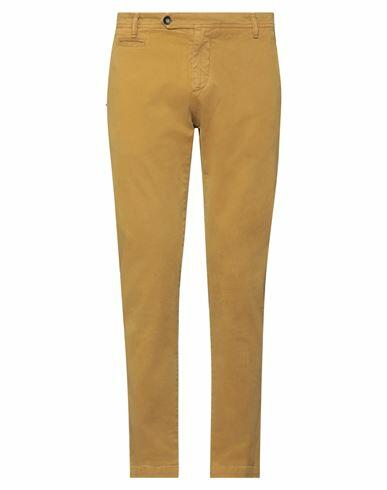 Officina 36 Man Pants Ocher Cotton, Elastane Cover