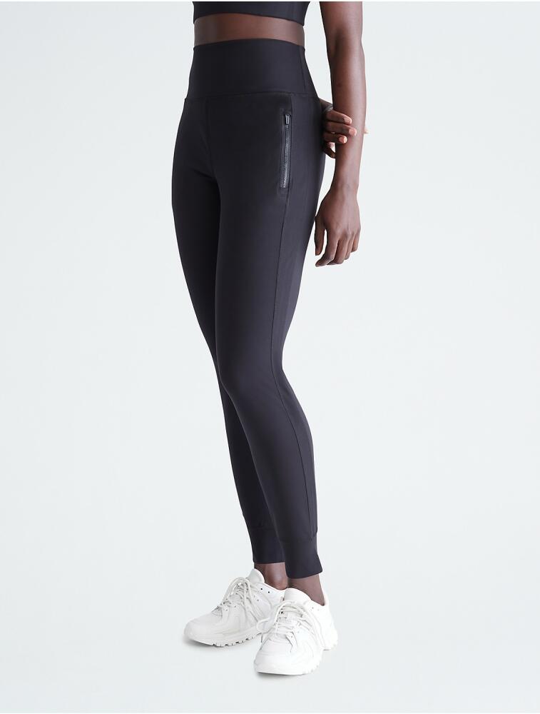 Calvin Klein Women's Performance Embrace High Waist Joggers - Black Cover