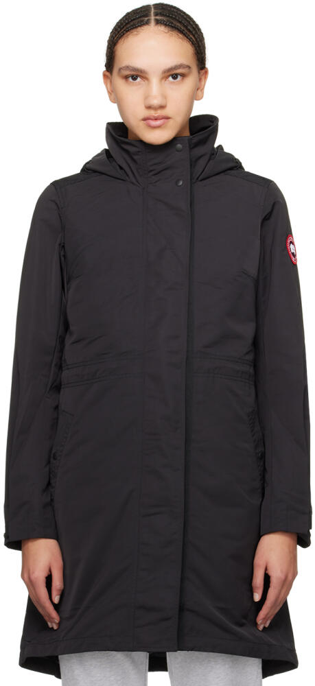 Canada Goose Black Belcarra Coat Cover