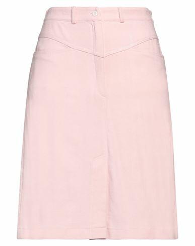 Paul & Joe Woman Midi skirt Pink Viscose, Cotton, Linen, Elastane Cover