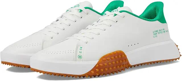 GFORE Men's G.112 P.U. Leather Golf Shoes (Snow/Toast) Men's Shoes Cover