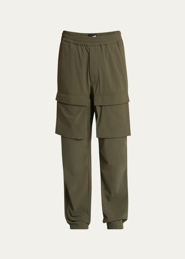 Givenchy Men's Nylon Large Cargo Pocket Pants Cover