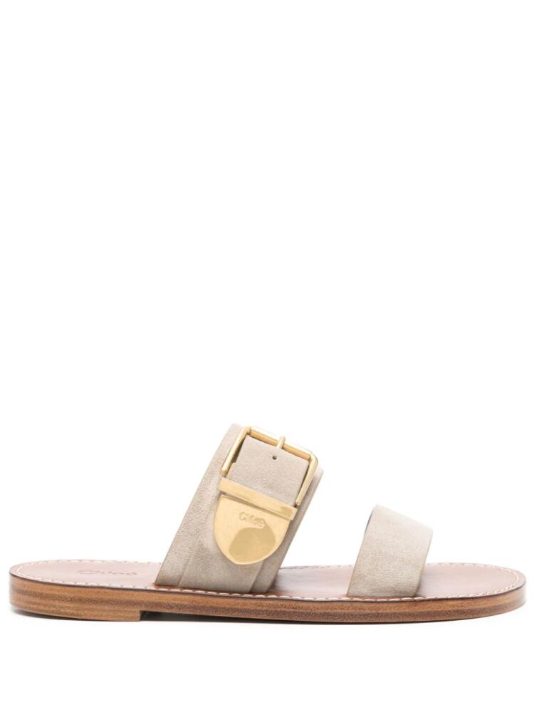 Chloé Rebecca flat sandals - Neutrals Cover