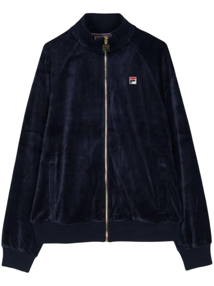 Fila Eddie velour jacket - Blue Cover