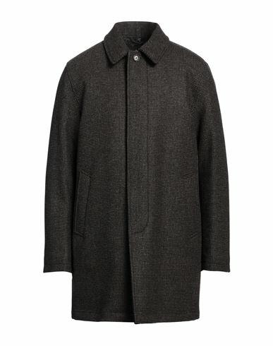 Sealup Man Coat Dark brown Wool Cover