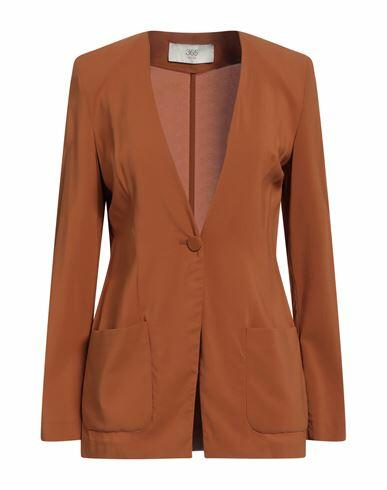 Jucca Woman Blazer Tan Viscose, Elastane Cover