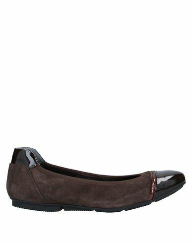 Hogan Woman Ballet flats Dark brown Soft Leather Cover