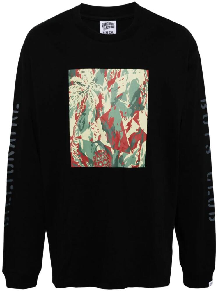 Billionaire Boys Club logo-print cotton sweatshirt - Black Cover