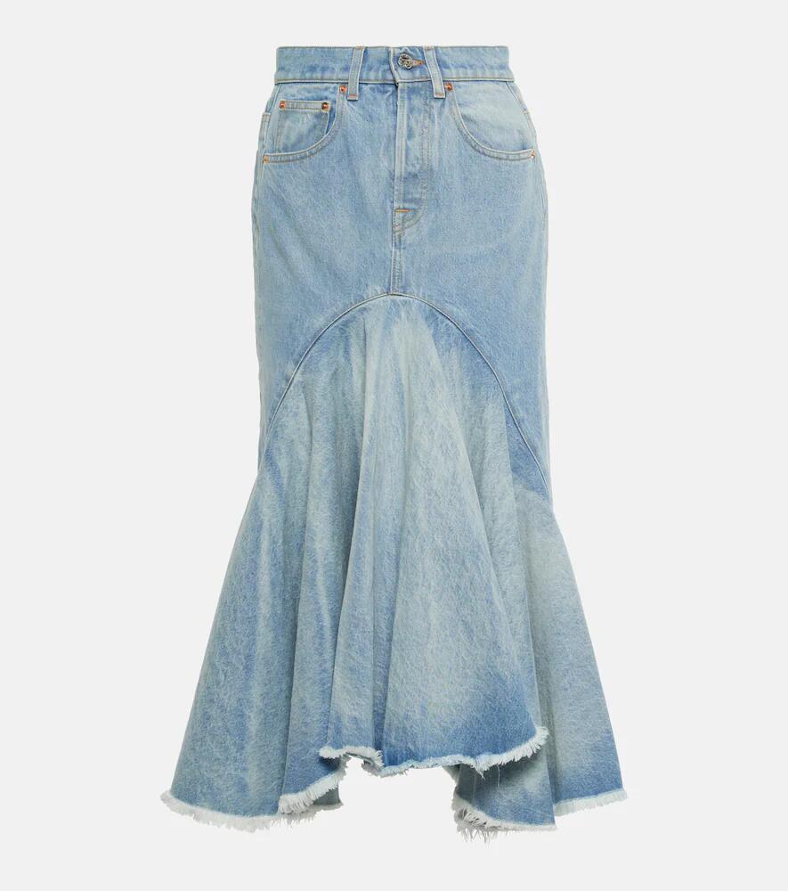 Vetements Denim midi skirt Cover