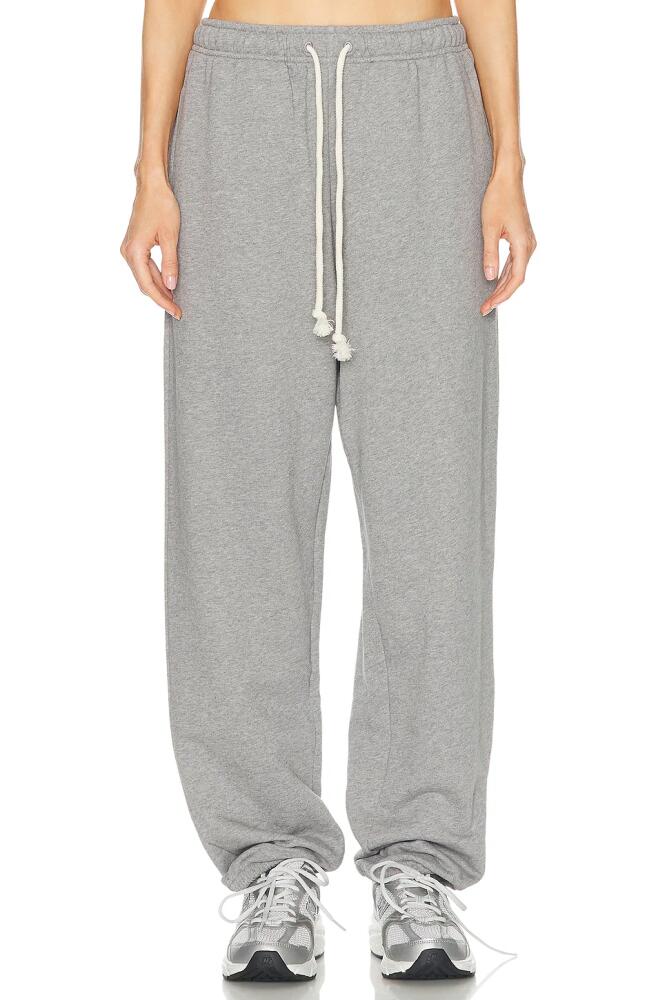 Acne Studios Frack Face Sweatpant in Grey Cover