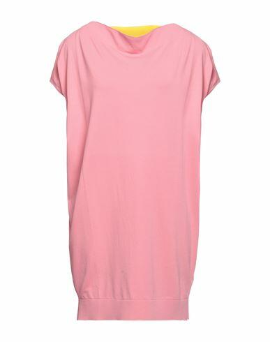 Liviana Conti Woman Mini dress Pink Viscose, Polyamide Cover