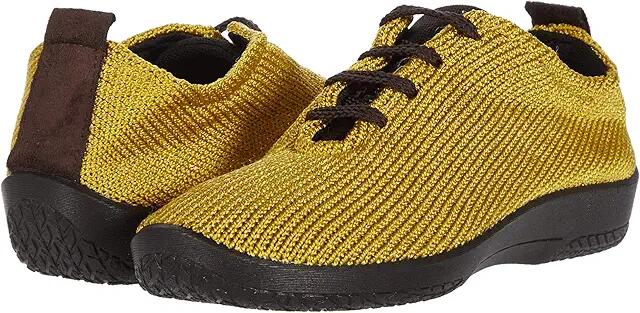 Arcopedico LS (Mustard) Women's Lace up casual Shoes Cover