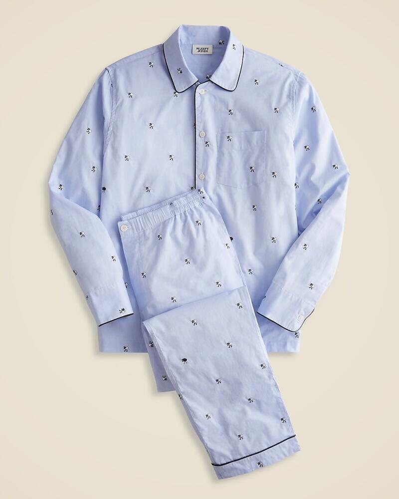 J.Crew Sleepy Jones men's Henry pajama set in jacquard Cover