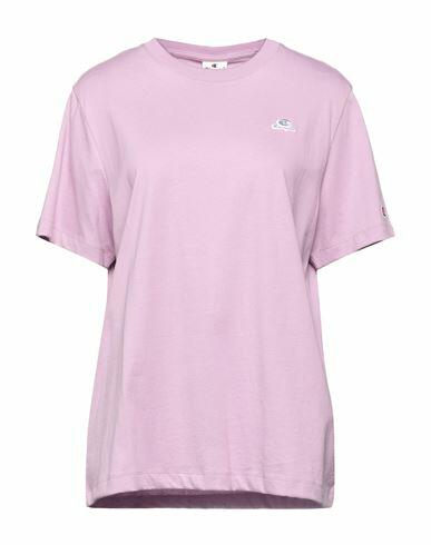 Champion Woman T-shirt Lilac Cotton Cover