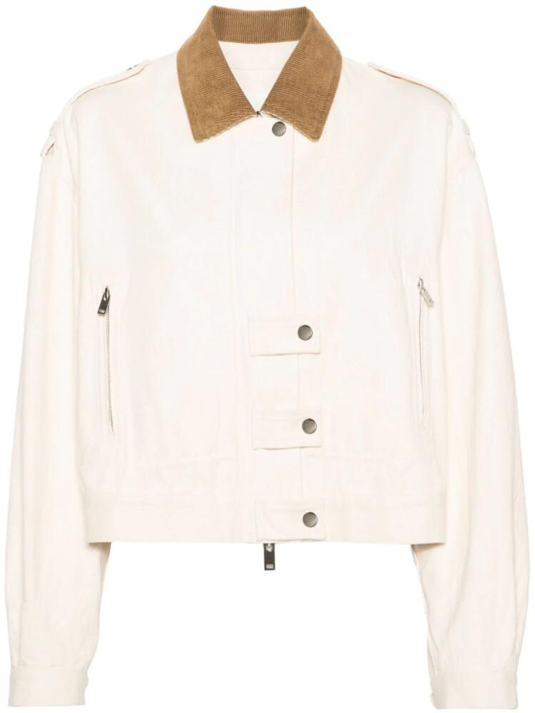 MARANT ÉTOILE Julie jacket - Neutrals Cover