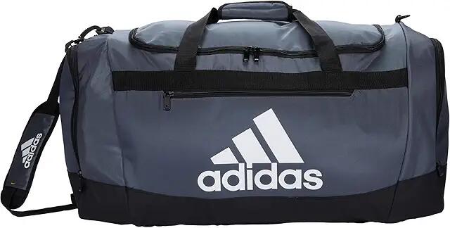 adidas Defender 4 Large Duffel Bag (Grey/Team Onix) Handbags Cover