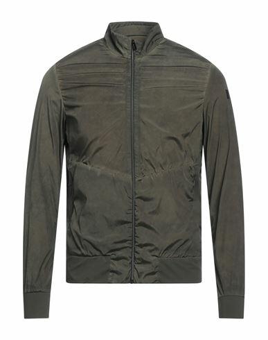 Rrd Man Jacket Military green Polyamide, Elastane Cover